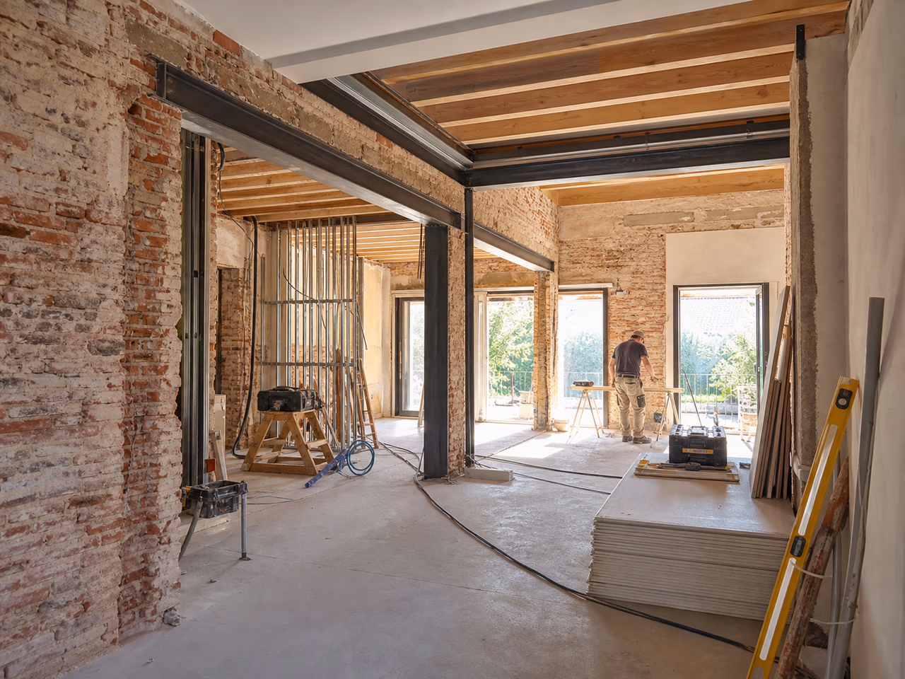 Rénovation lourde intérieure avec reprise de structure à Blagnac